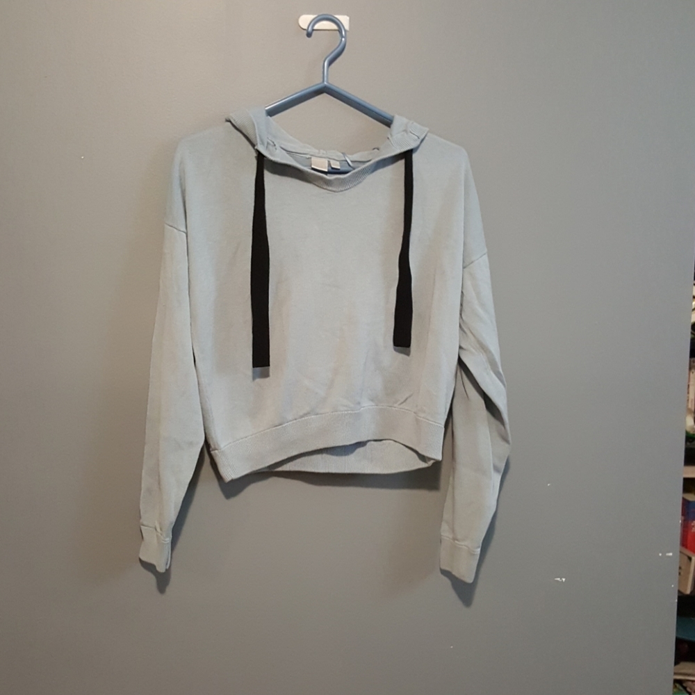 pastel crop hoodies